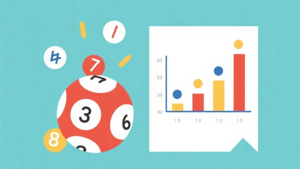 彩票开奖与走势图示意图