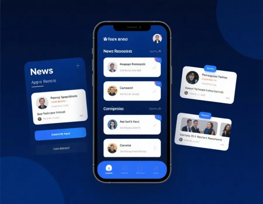 移动端内容入口示意图